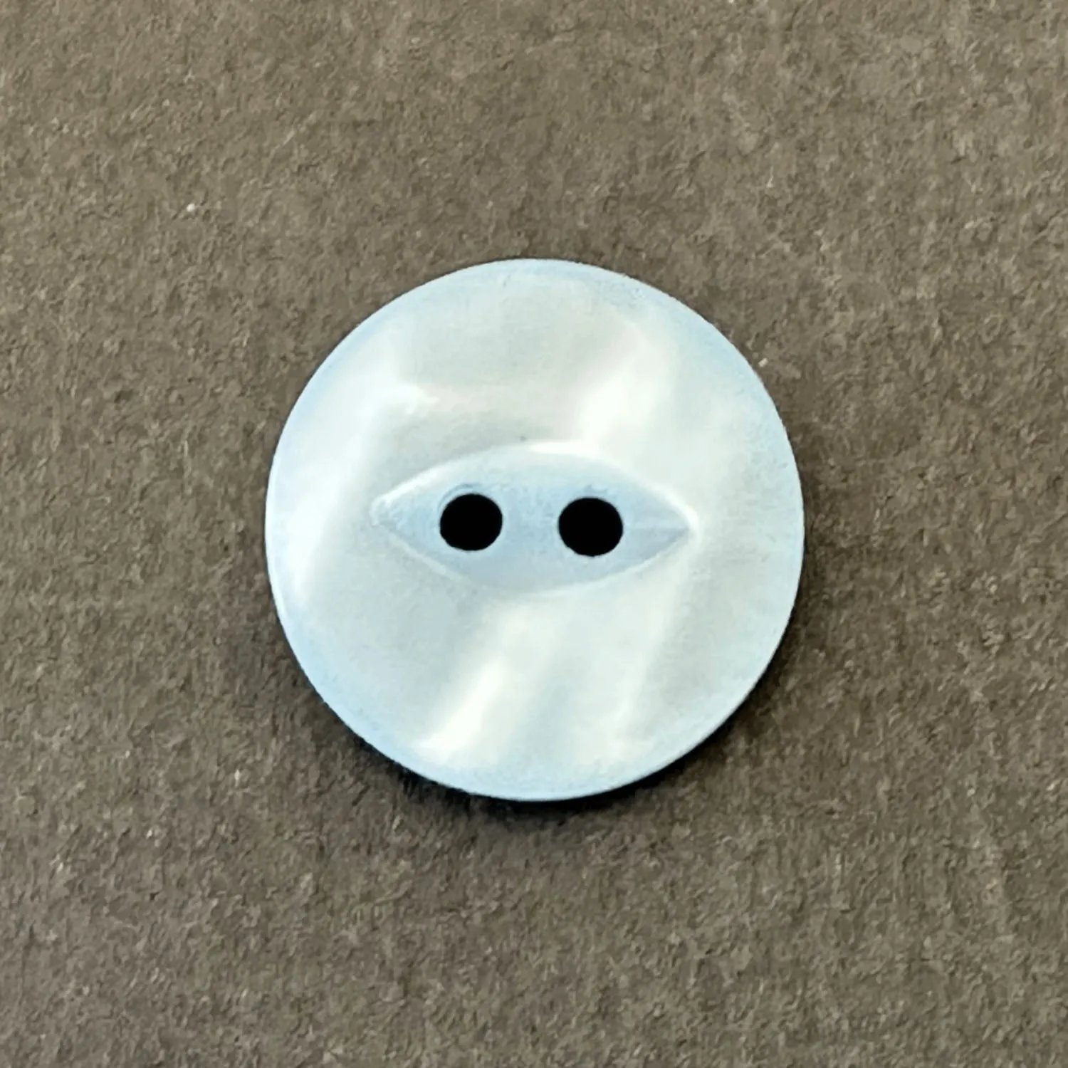 2 Hole Fish Eye Shiny Shirt Button 19mm