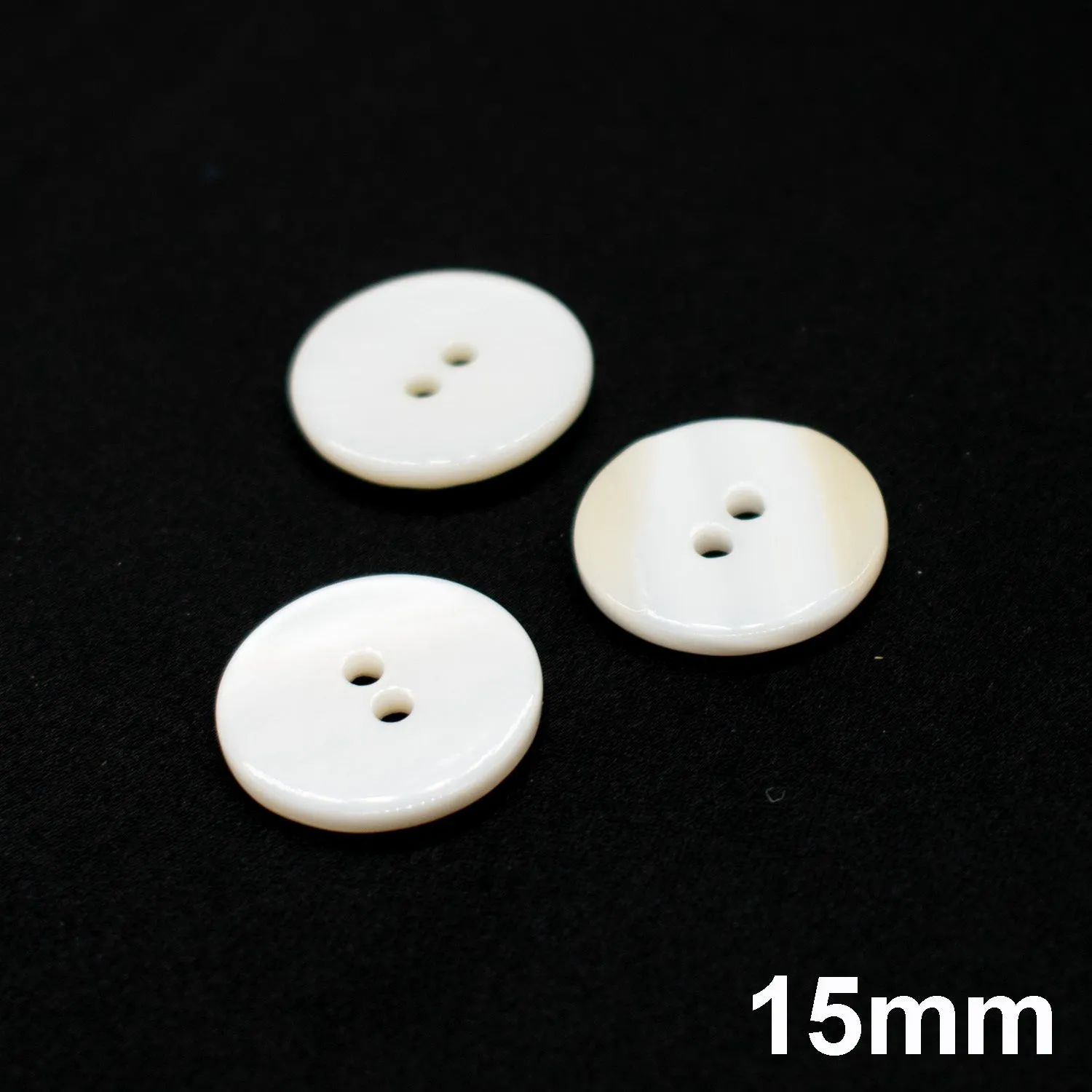 2 Hole Natural Shell Button