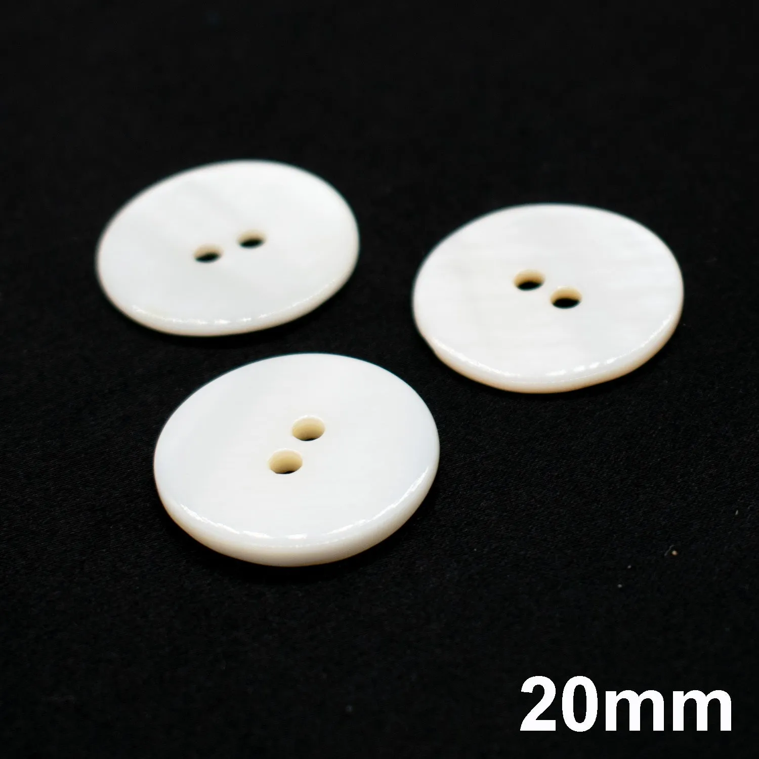 2 Hole Natural Shell Button