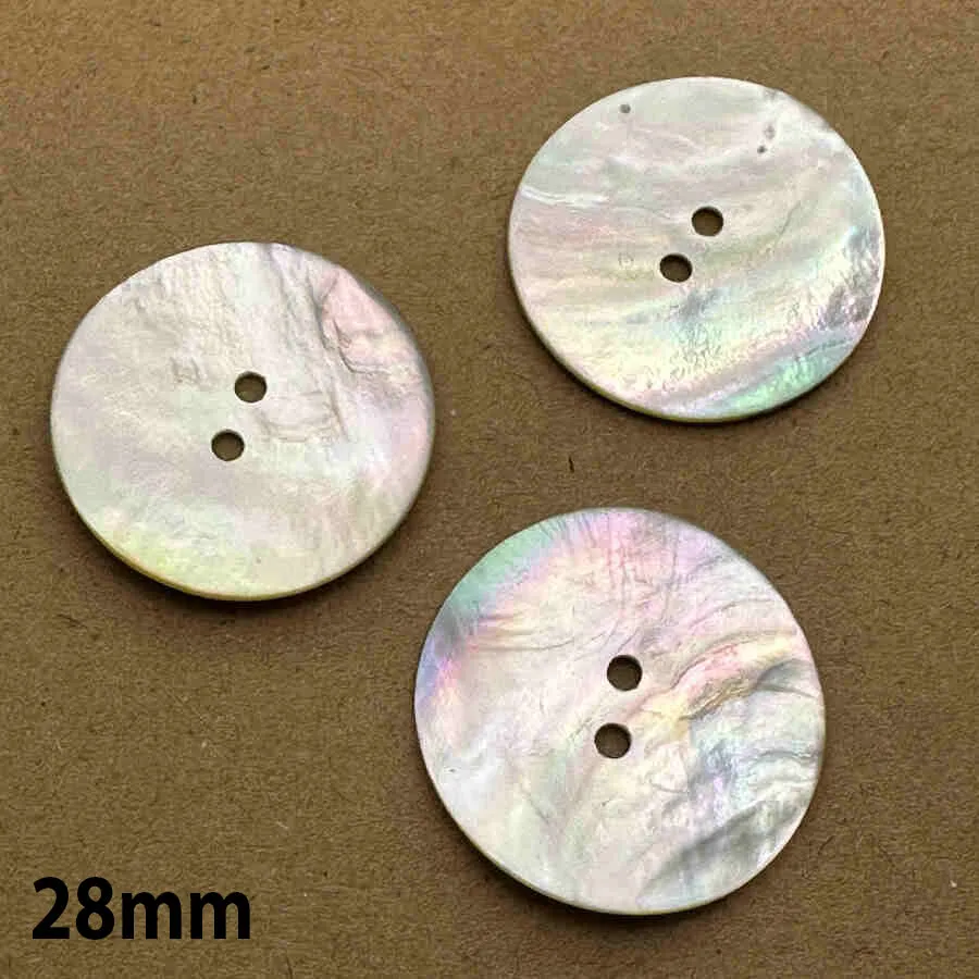 2 Hole Natural Shell Button