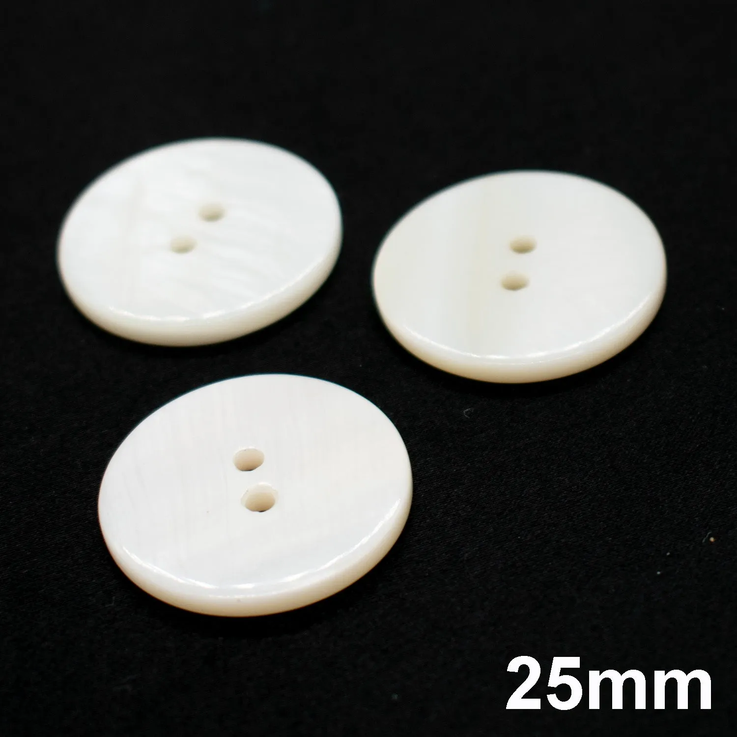 2 Hole Natural Shell Button