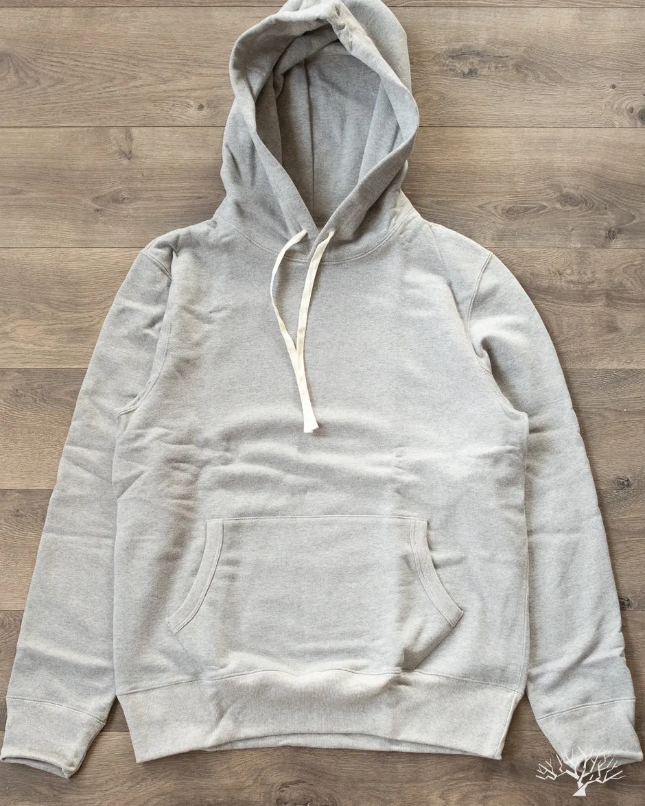 382 Loopwheel Hoodie - Grey Melange