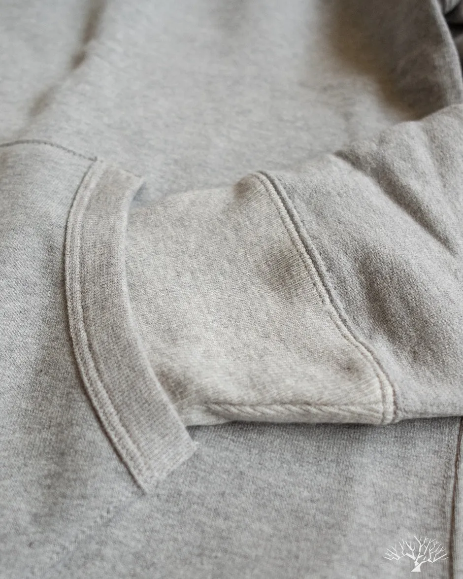 382 Loopwheel Hoodie - Grey Melange