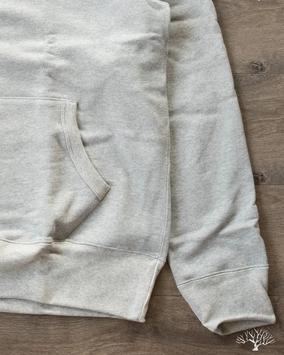 382 Loopwheel Hoodie - Grey Melange