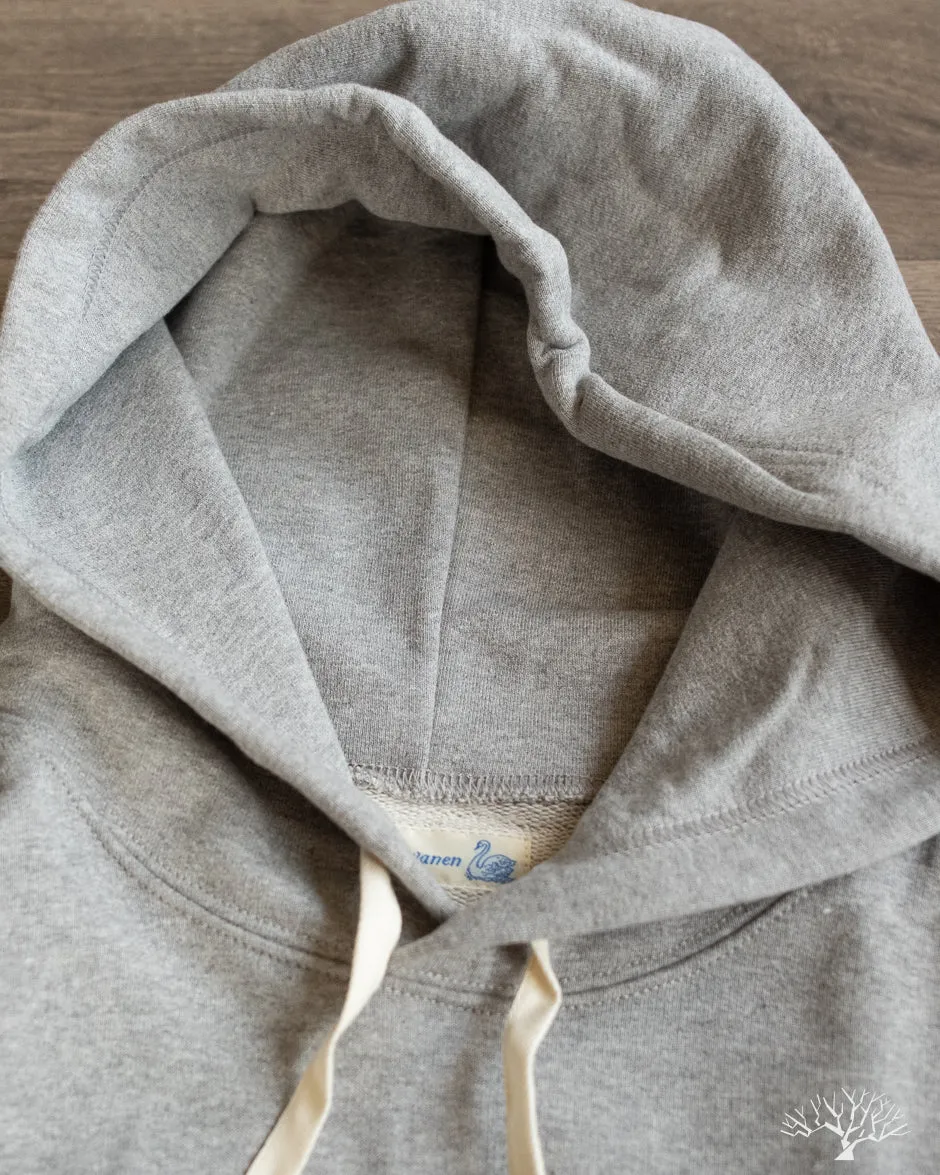 382 Loopwheel Hoodie - Grey Melange