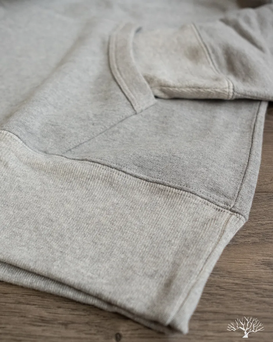 382 Loopwheel Hoodie - Grey Melange