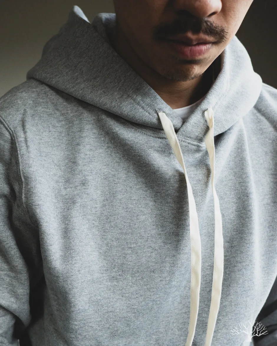 382 Loopwheel Hoodie - Grey Melange