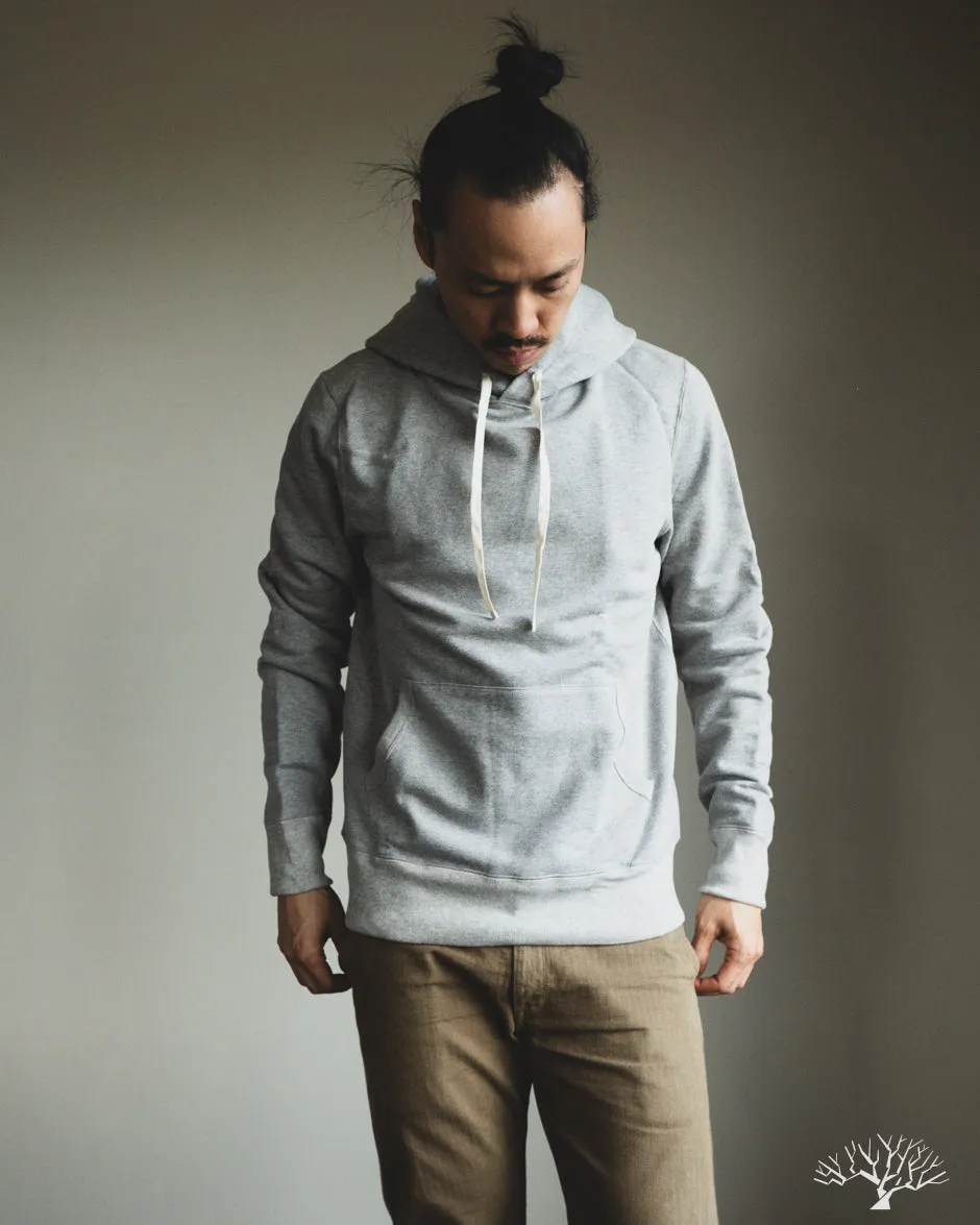 382 Loopwheel Hoodie - Grey Melange