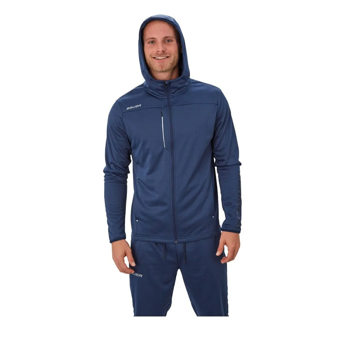 Bauer Vapor Fleece Zip Junior Hoodie