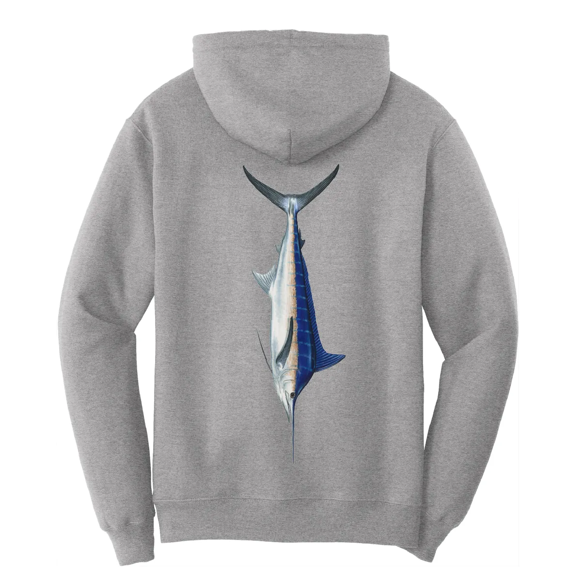 Blue Marlin Cotton Hoodie