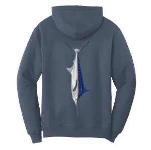 Blue Marlin Cotton Hoodie