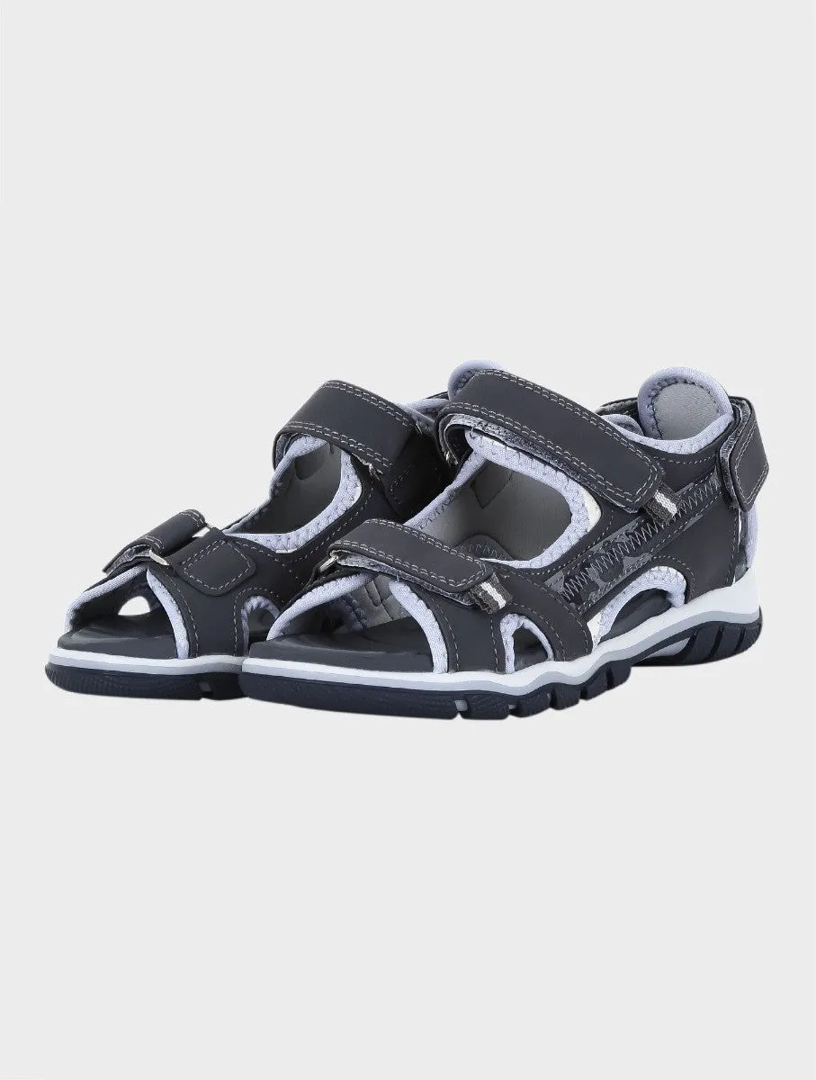 Boys Casual Sport Open Toe Sandals - Grey