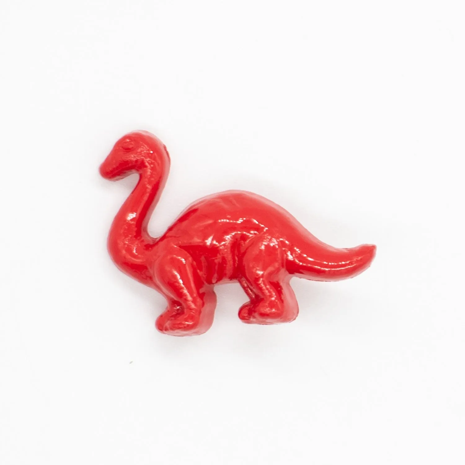 Brontosaurus Dinosaur Shank Button 30mm