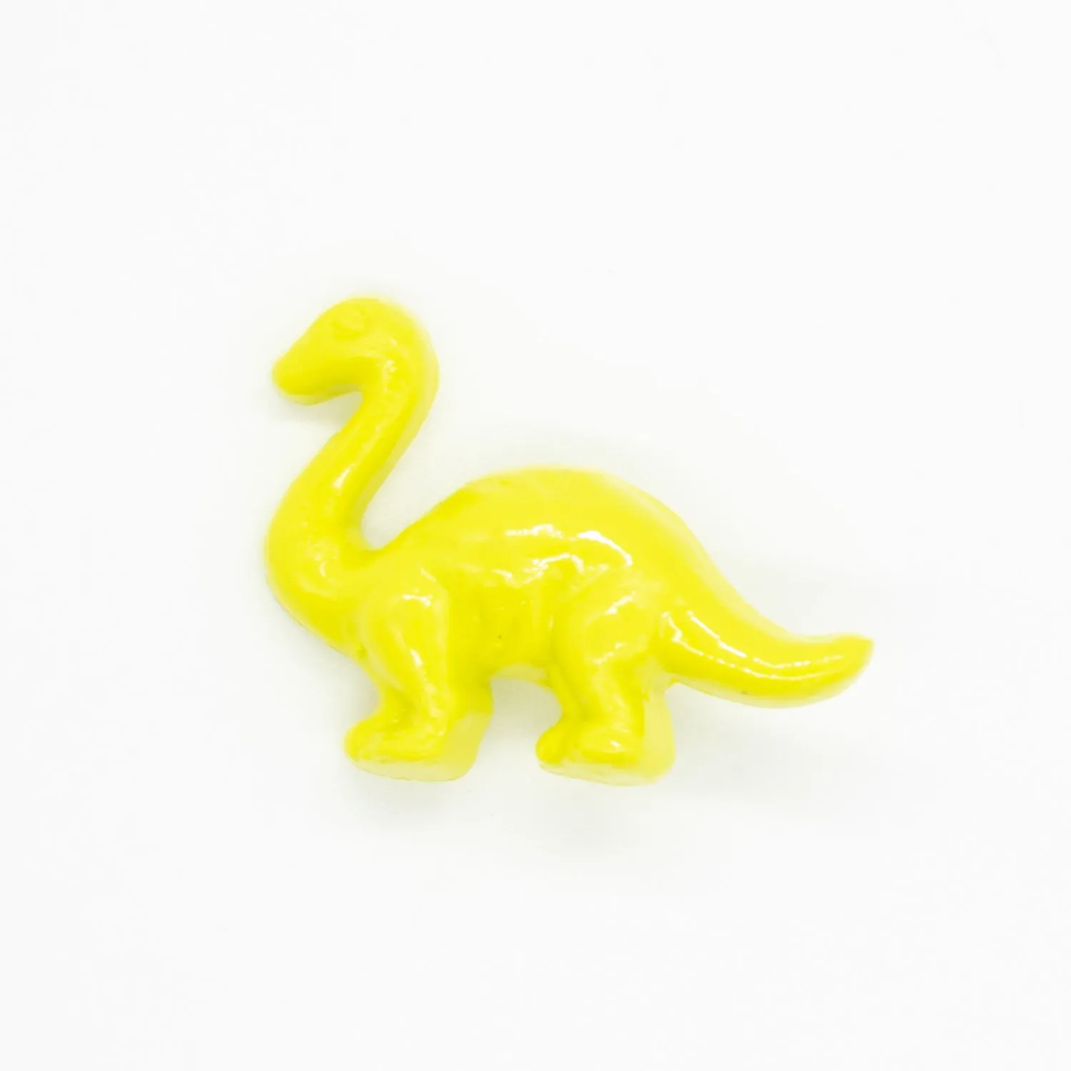 Brontosaurus Dinosaur Shank Button 30mm