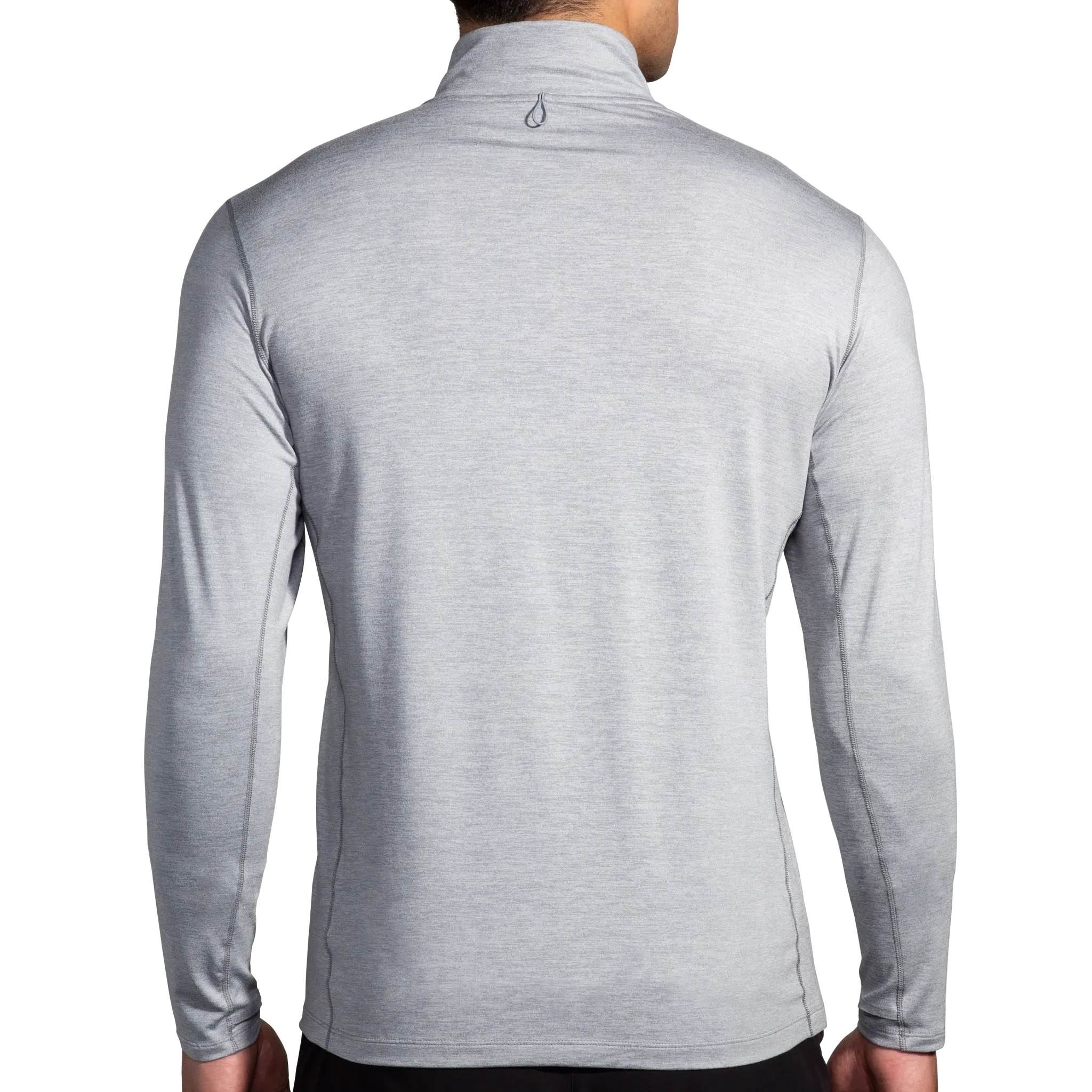 Brooks | Dash Half-Zip 2.0 | Men's | Heather Stone