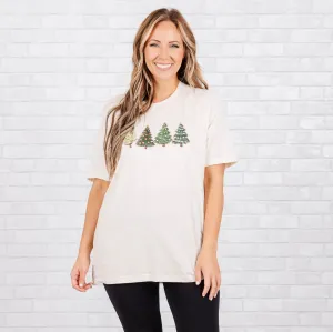 Christmas Spirit Tee, Heather Natural