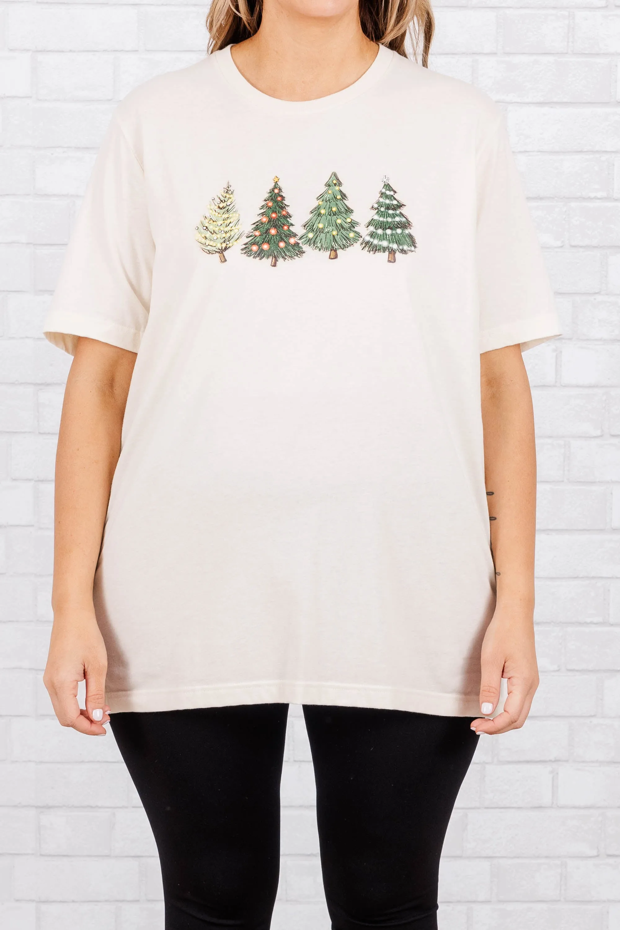 Christmas Spirit Tee, Heather Natural