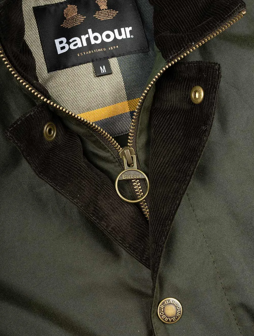 Compton Wax Jacket Olive