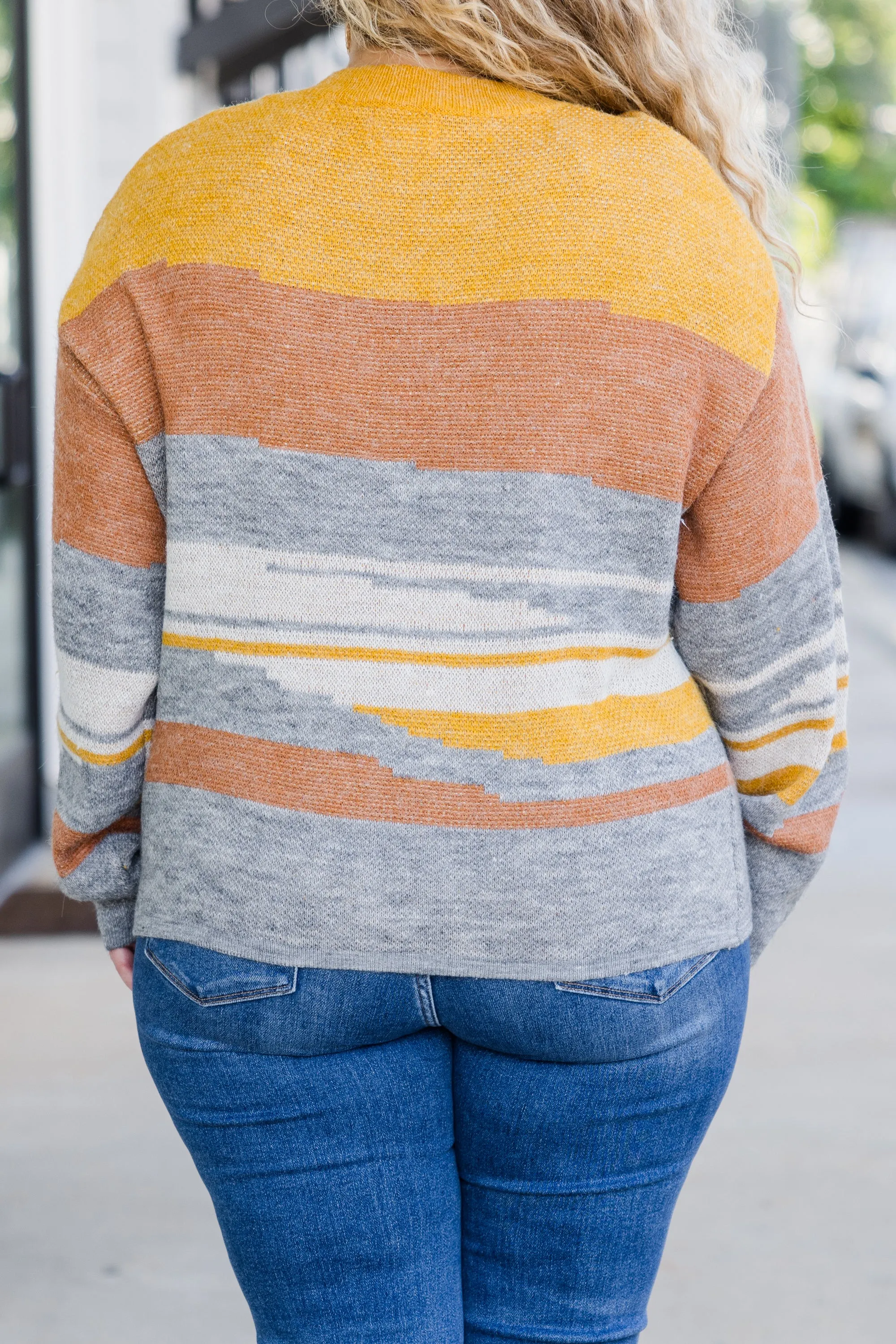 Cozy By The Fire Pit Sweater, Multi