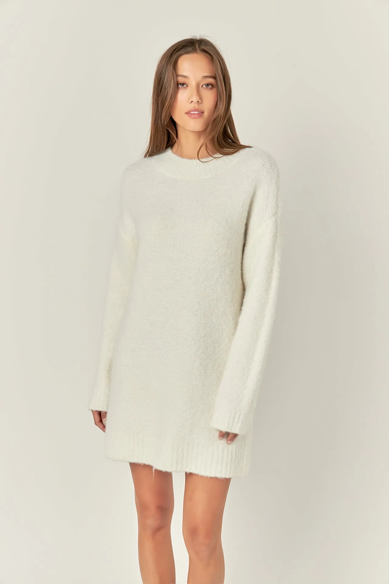 Cozy Round Sweater Dress