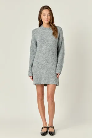 Cozy Round Sweater Dress