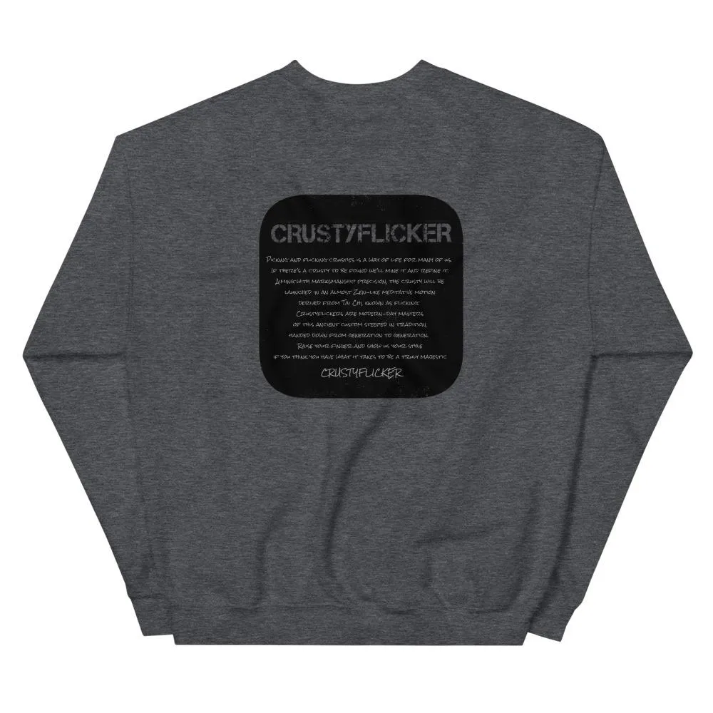 CRUSTYFLICKER Zen - Unisex Sweatshirt (sleeves)