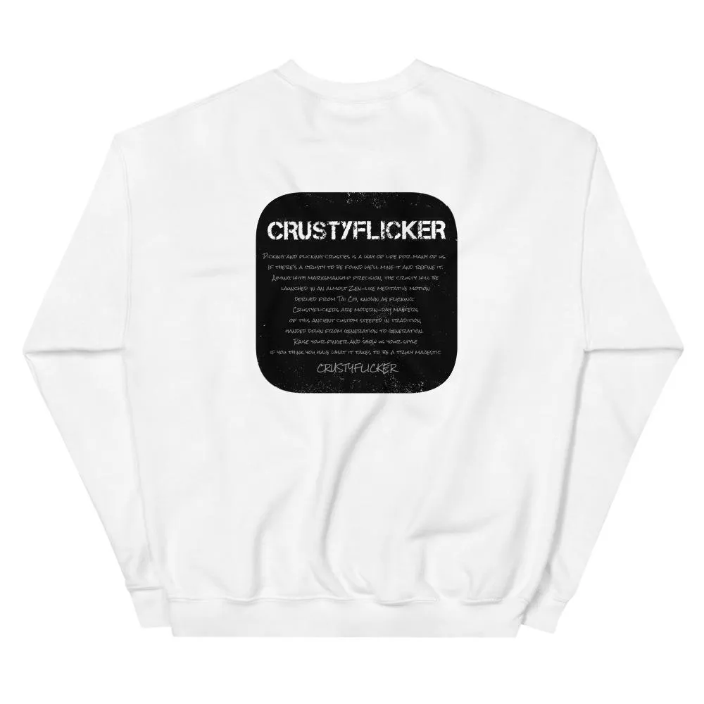 CRUSTYFLICKER Zen - Unisex Sweatshirt (sleeves)