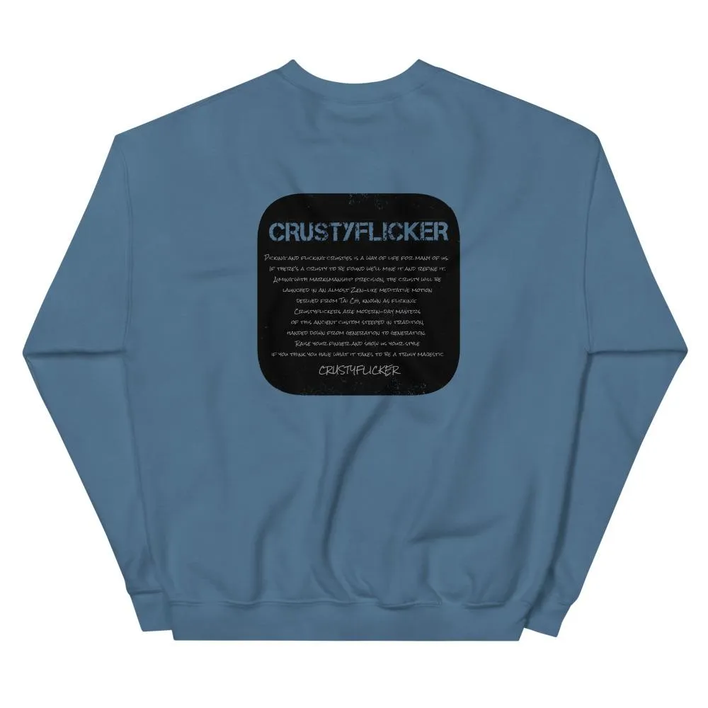 CRUSTYFLICKER Zen - Unisex Sweatshirt (sleeves)