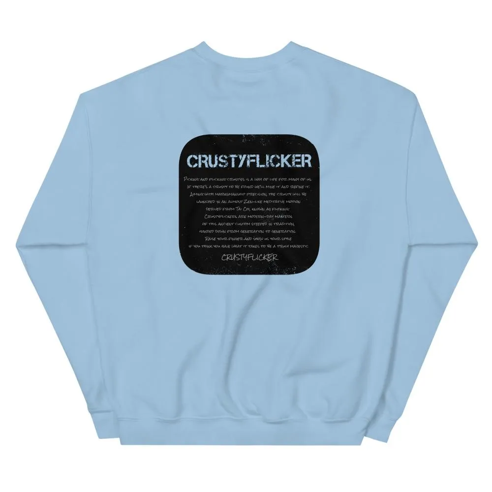 CRUSTYFLICKER Zen - Unisex Sweatshirt (sleeves)