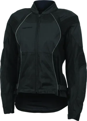 FIRSTGEAR Reflex Mesh Jacket Black - Women Small