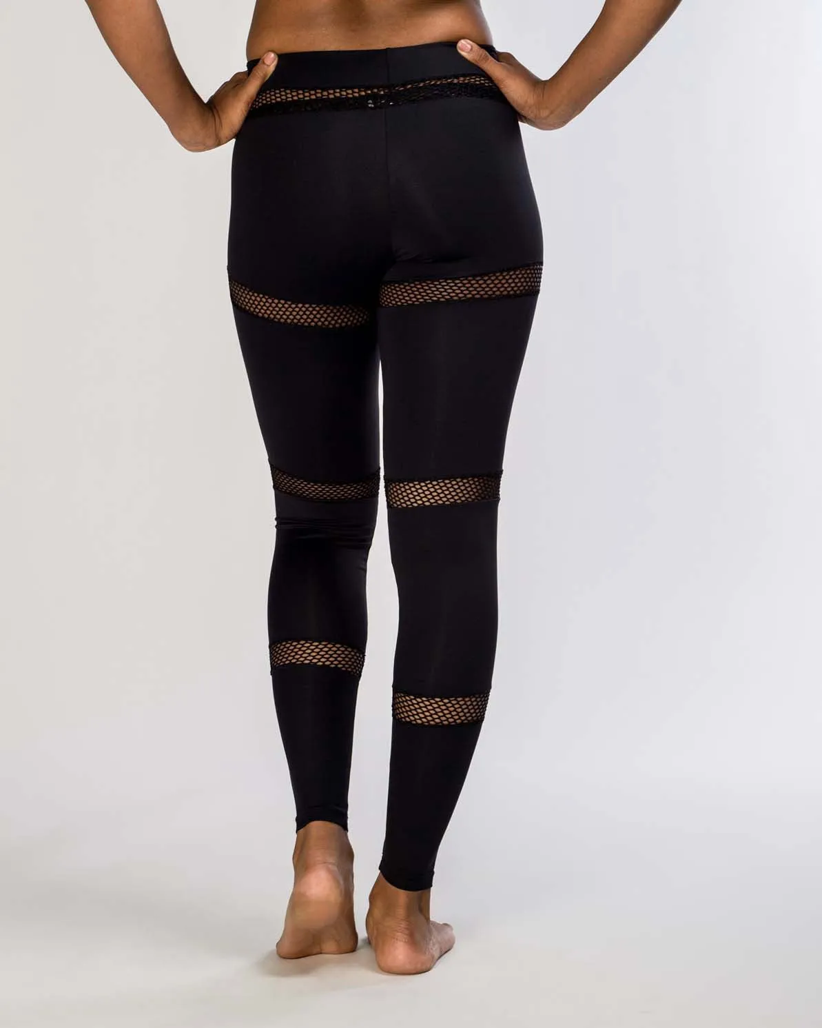 Fishnet Yoga Pant