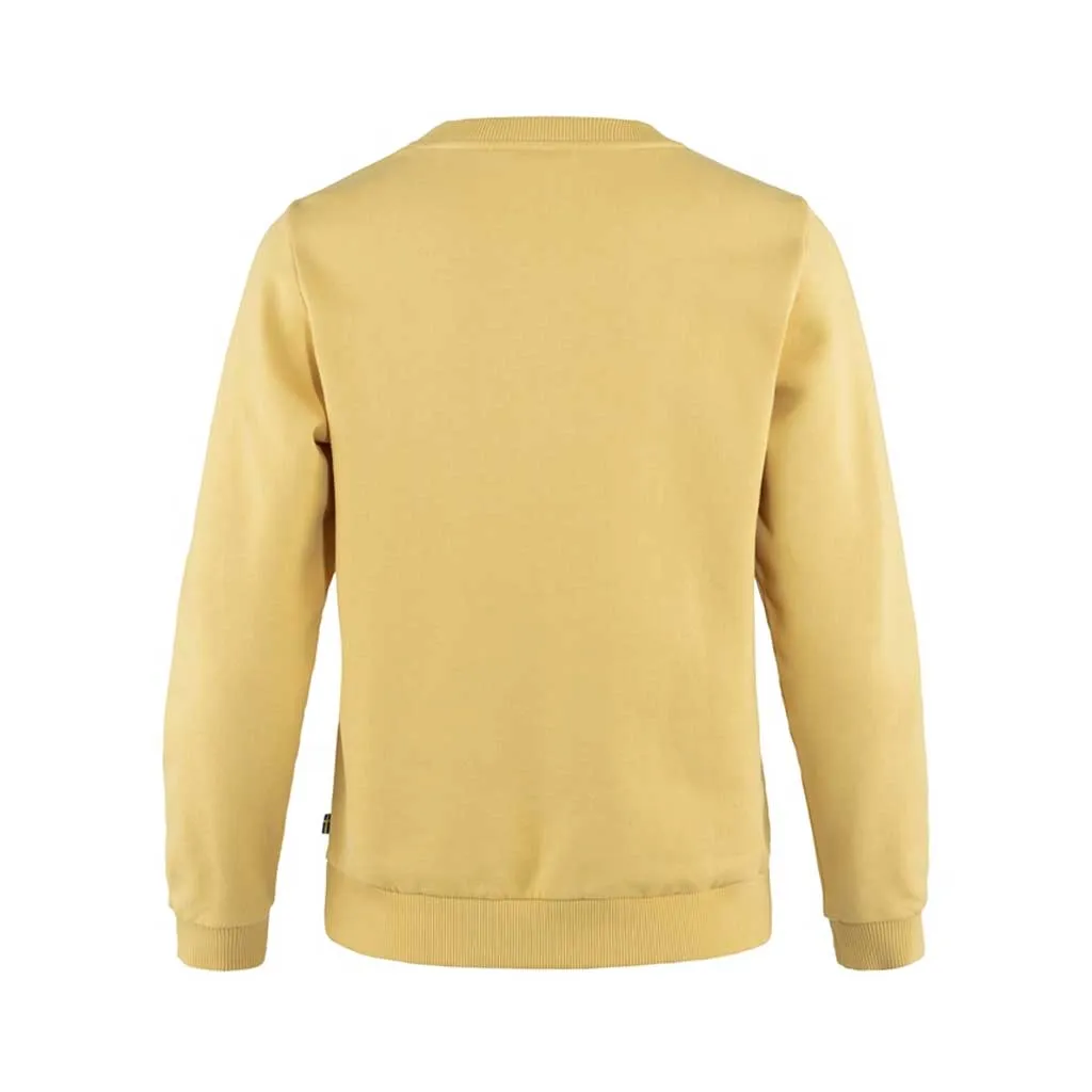 Fjallraven Women's Logo Sweater - Mais Yellow