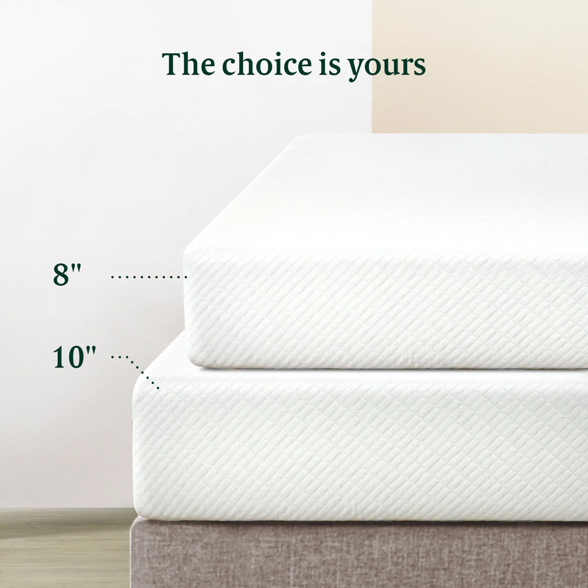 Green Tea Arie Memory Foam Mattress