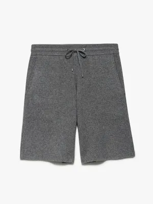 Heavyweight Cashmere Short -- Warm Grey