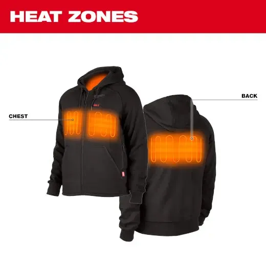 Hoodie - Milwaukee M12™ Heated Hoodie (Kit with Battery & Charger), 306B-21 / 306G-21