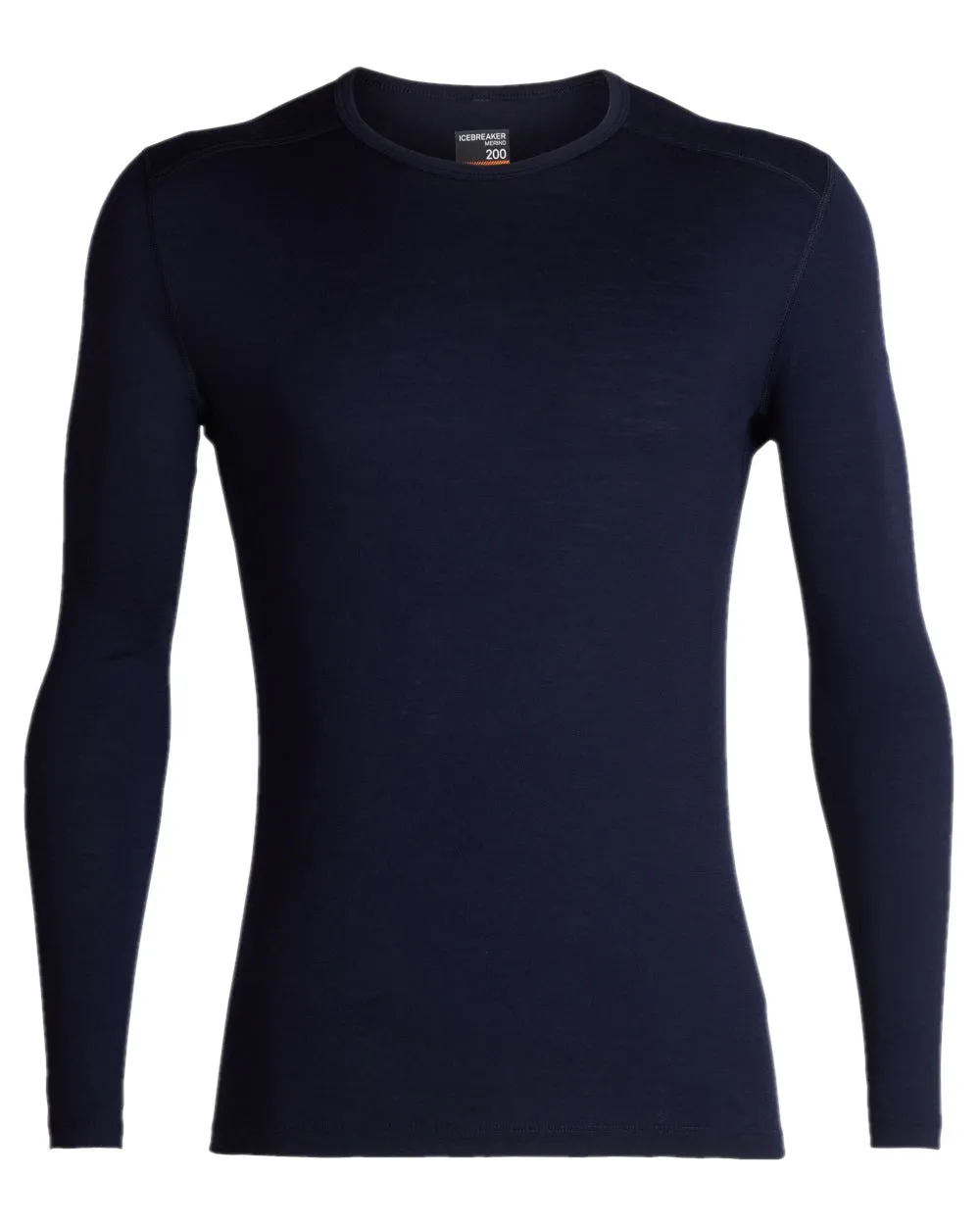 Icebreaker Mens Merino 200 Oasis Crewe Thermal Top