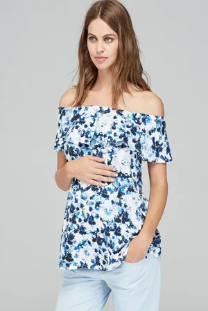 Isabella Oliver Anaise Off Shoulder Maternity Top