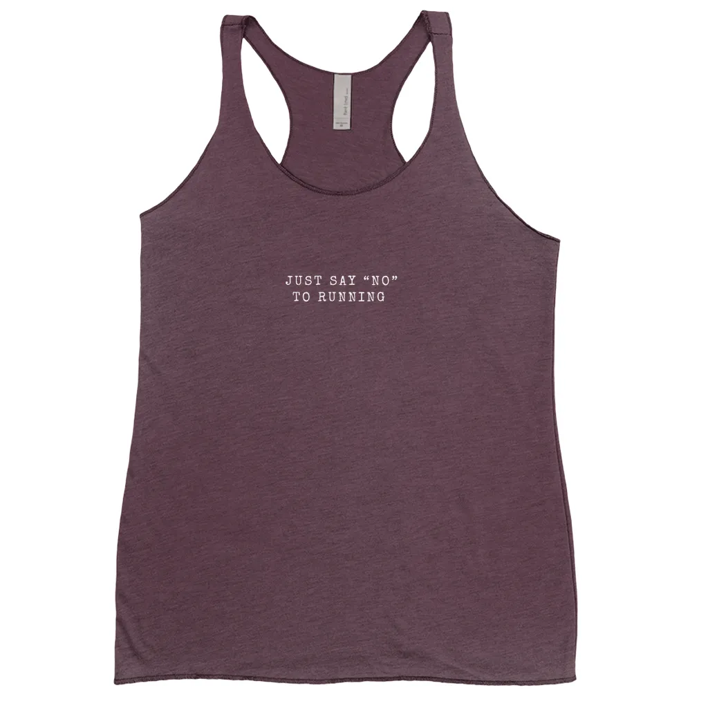 Just Say “No” to Running Tank Tops