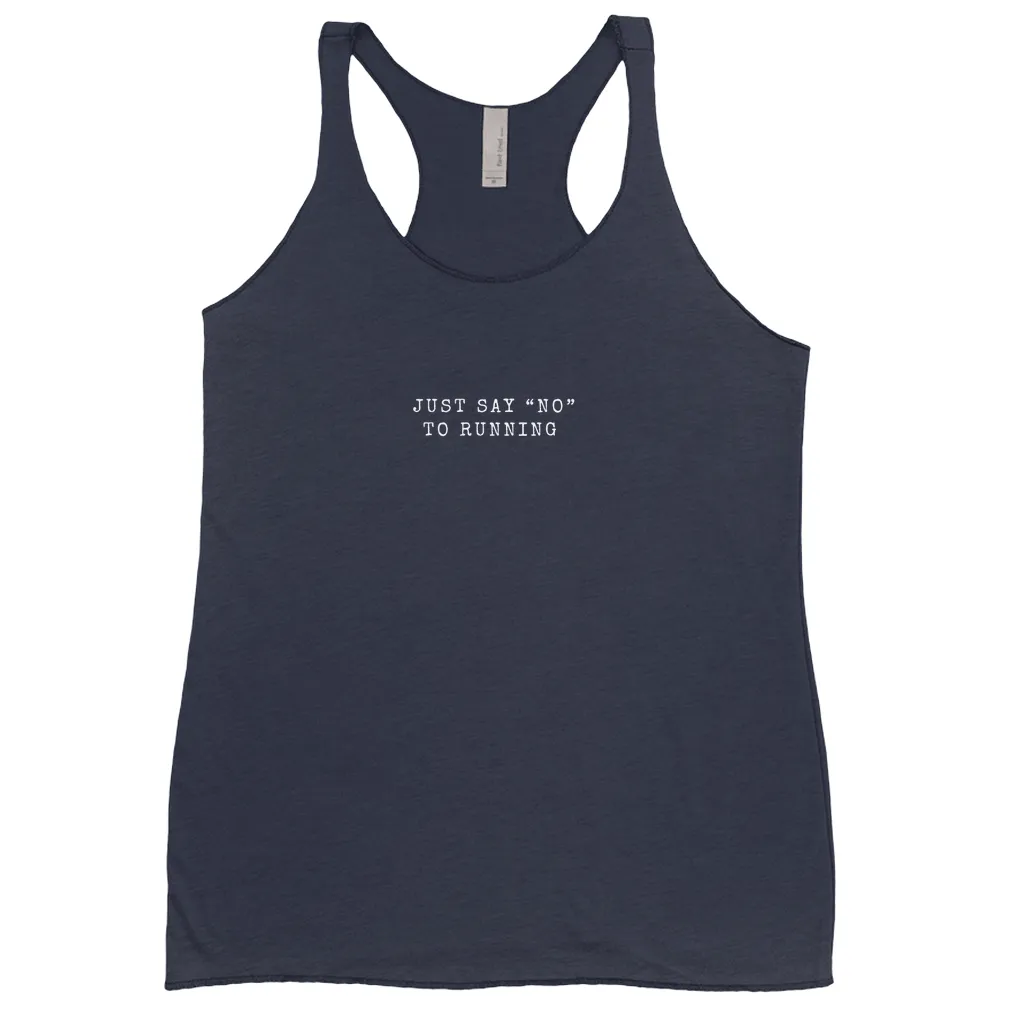 Just Say “No” to Running Tank Tops