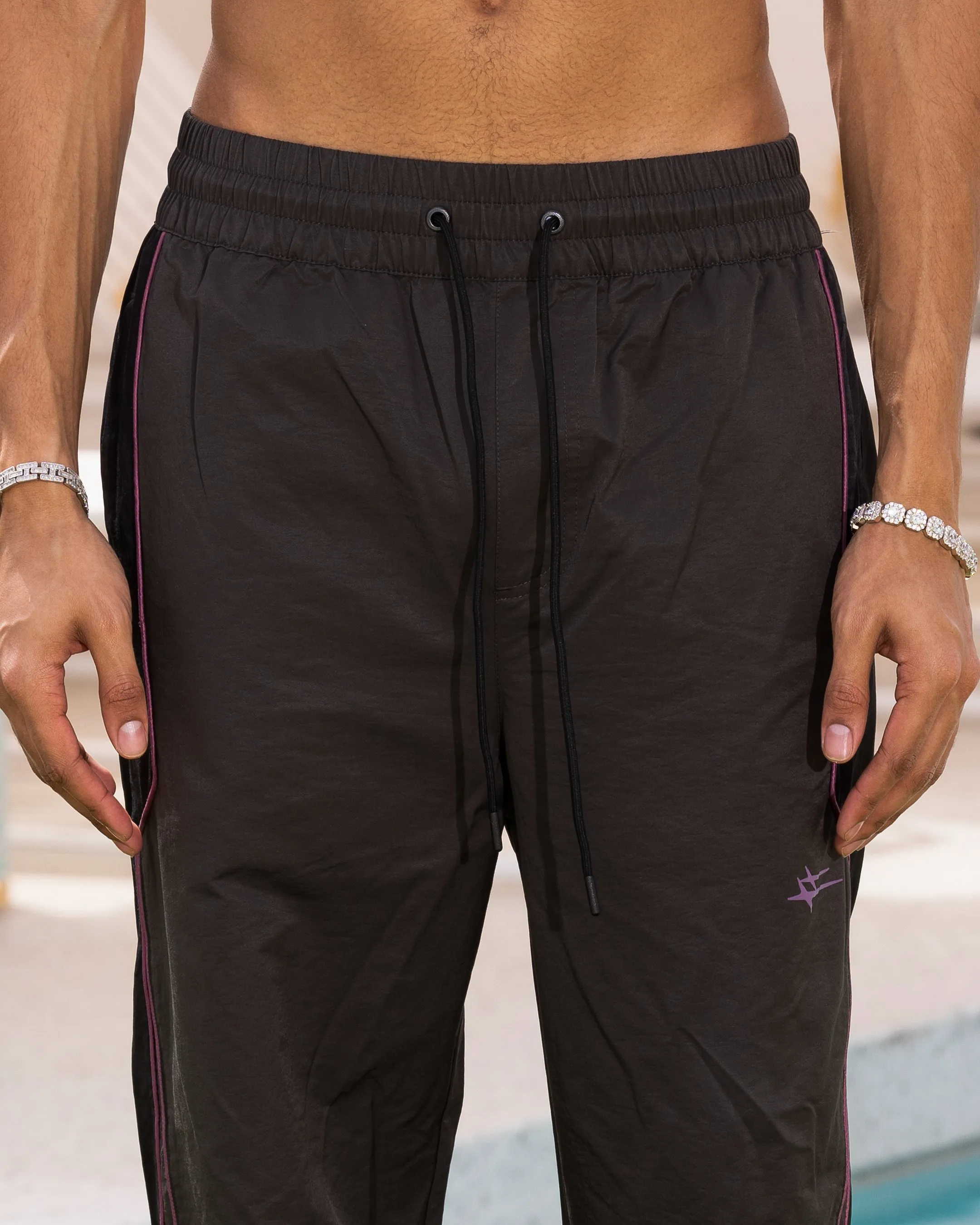 Loiter Alter Track Pants Charcoal