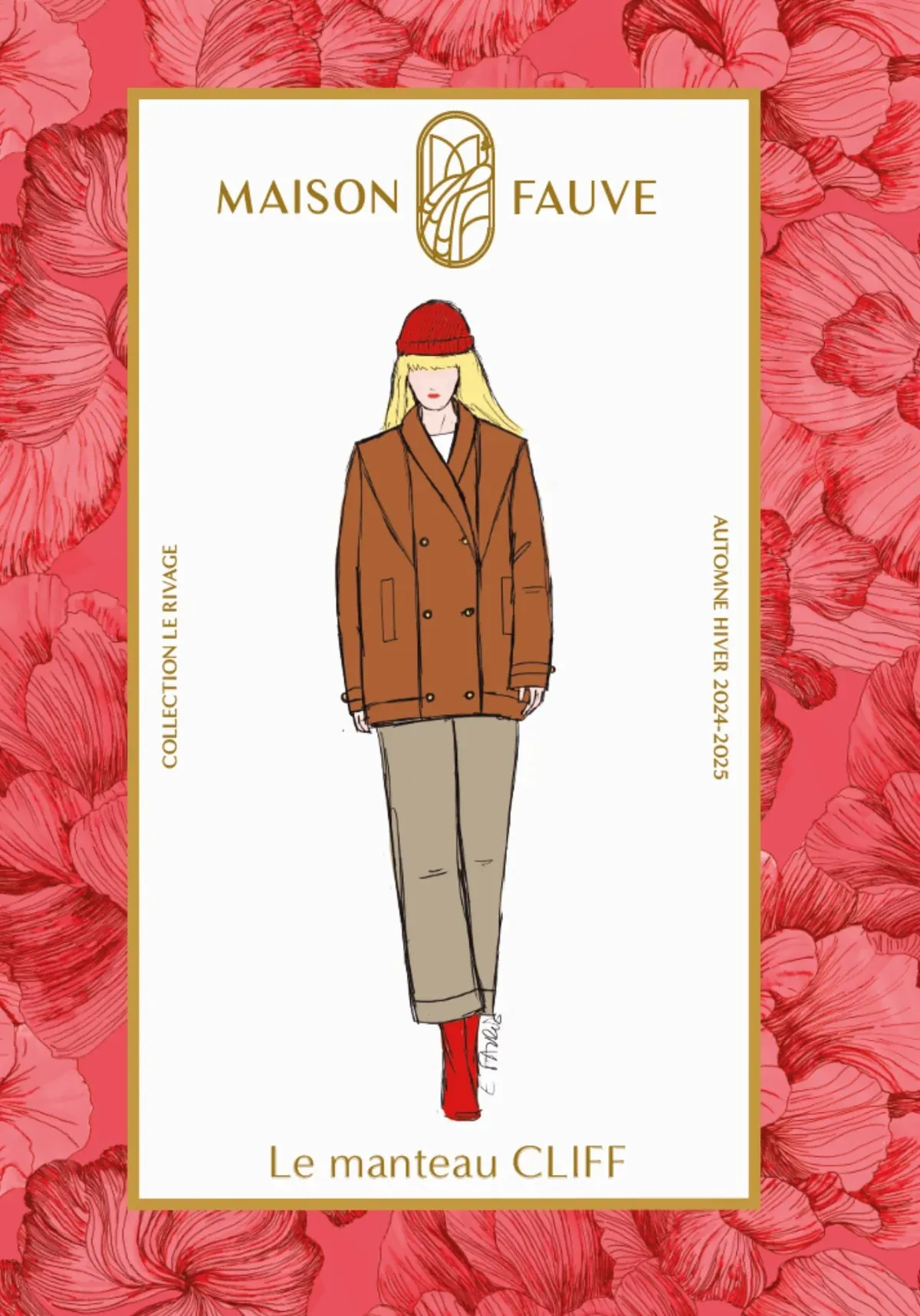 MAISON FAUVE • Cliff Coat Sewing Pattern • NEW