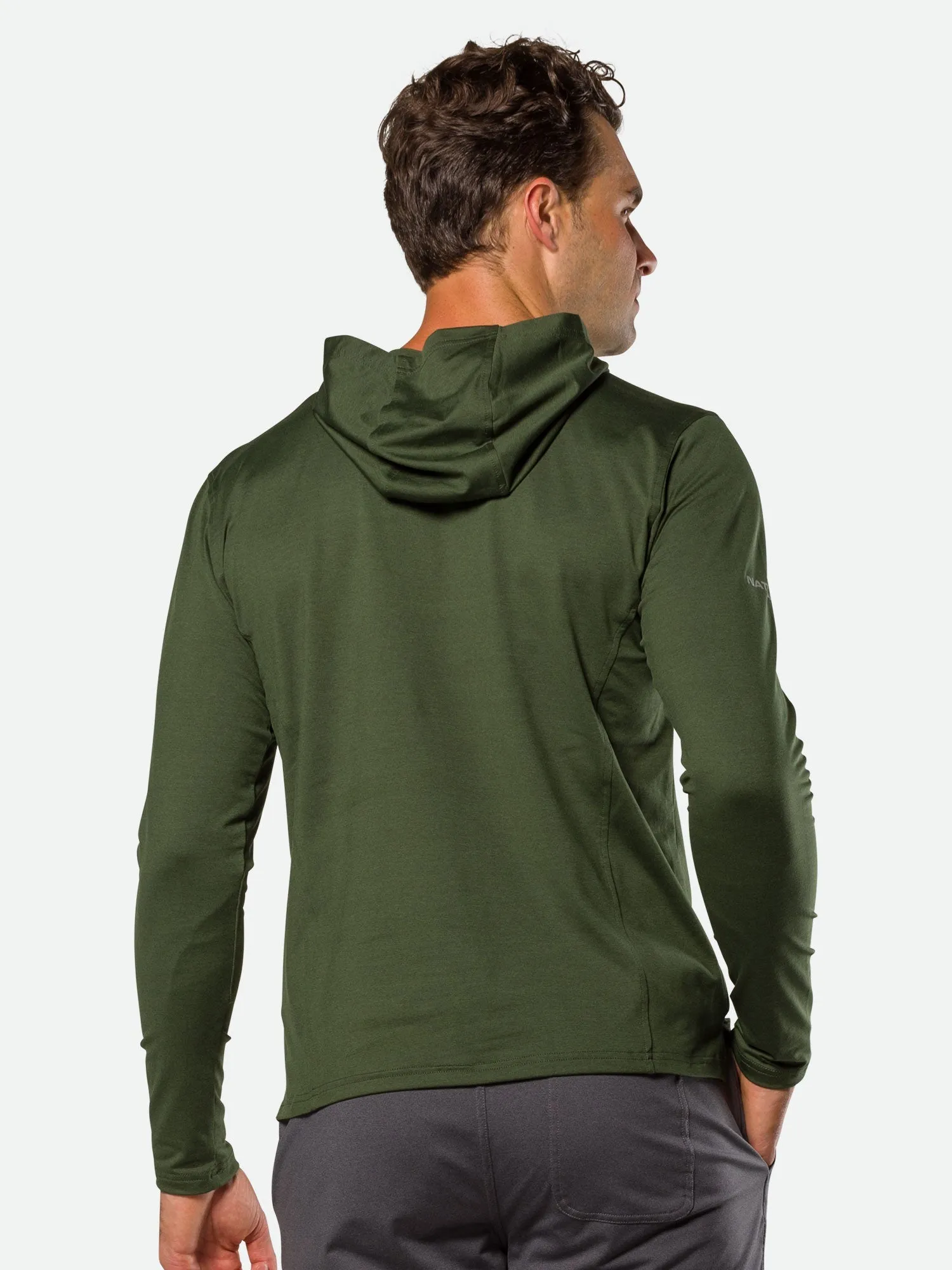 Men's 365 Hooded Long Sleeve Shirt