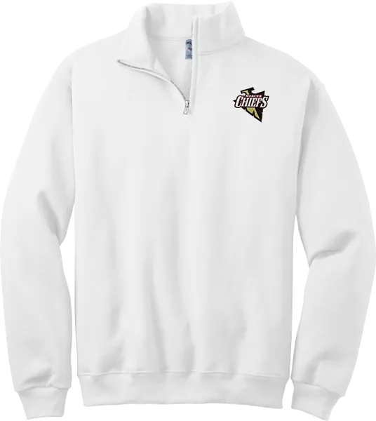 Mercer Chiefs NuBlend 1/4-Zip Cadet Collar Sweatshirt