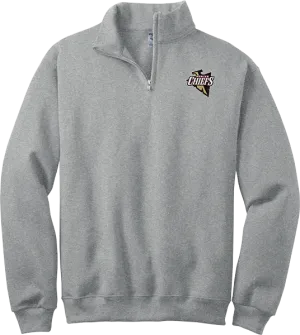 Mercer Chiefs NuBlend 1/4-Zip Cadet Collar Sweatshirt