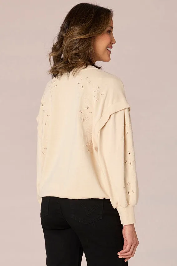 Mineral Wash Sweatshirt - Pale Pearl