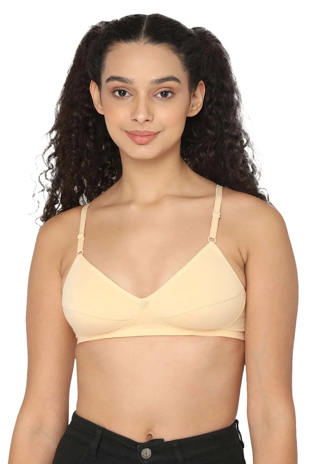 Naidu Hall Glori Knitwear Bra Combo Pack – Soft, Supportive and Stylish Bras for Everyday Comfort (C34)