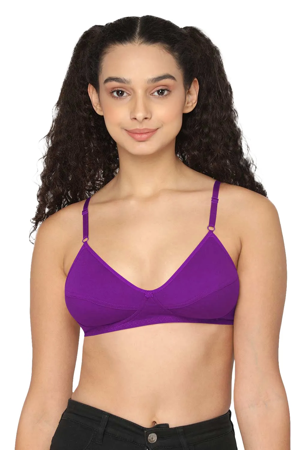 Naidu Hall Glori Knitwear Bra Combo Pack – Soft, Supportive and Stylish Bras for Everyday Comfort (C34)