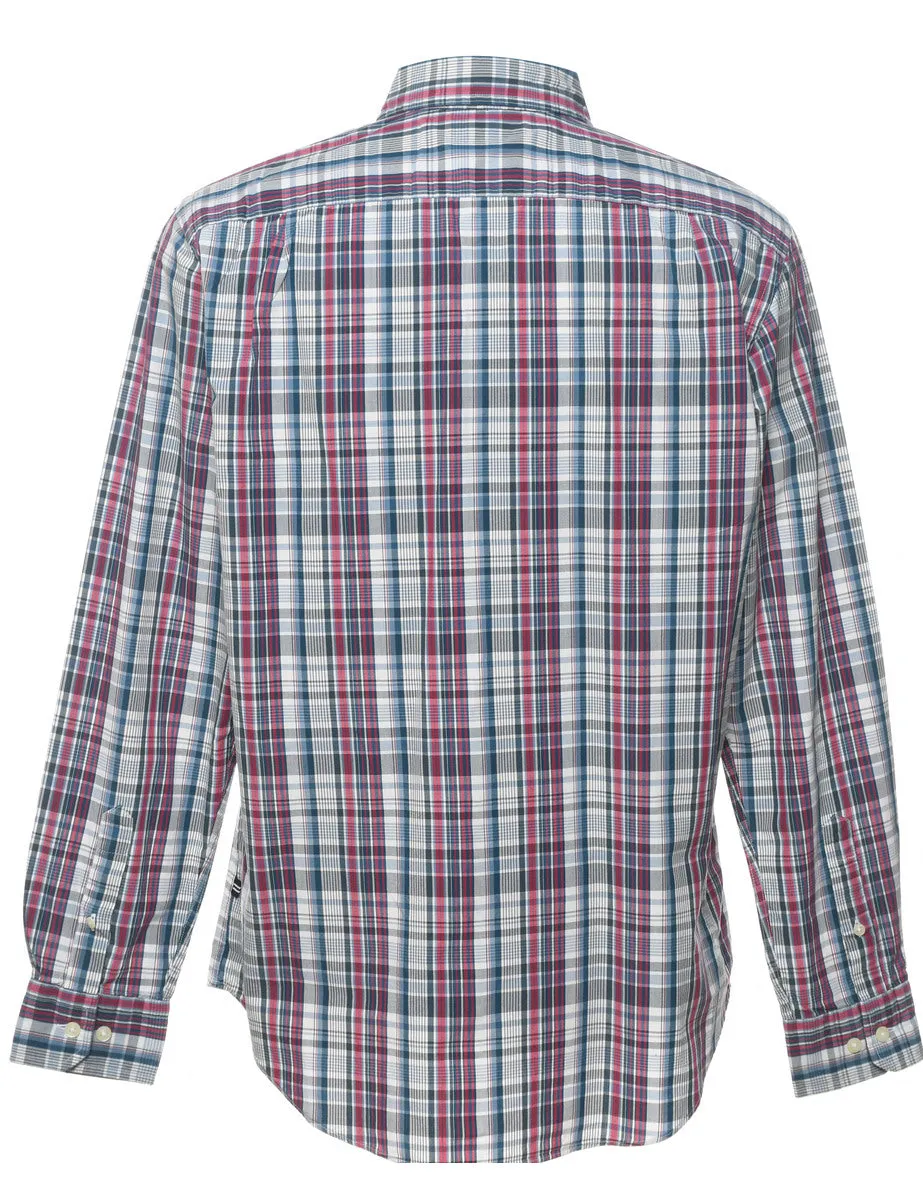 Nautica Checked Multi-Colour Shirt - M