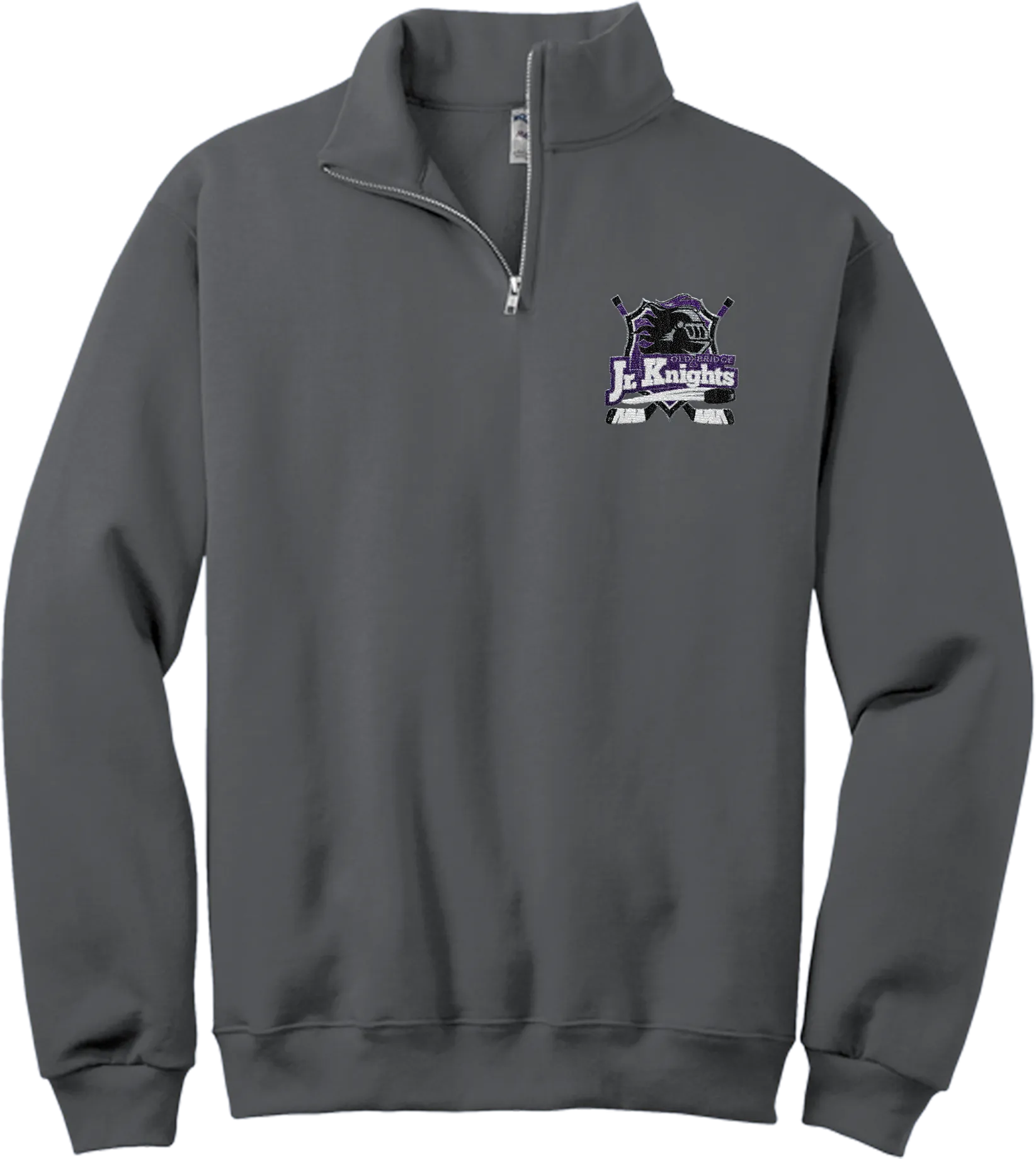 Old Bridge Jr. Knights NuBlend 1/4-Zip Cadet Collar Sweatshirt