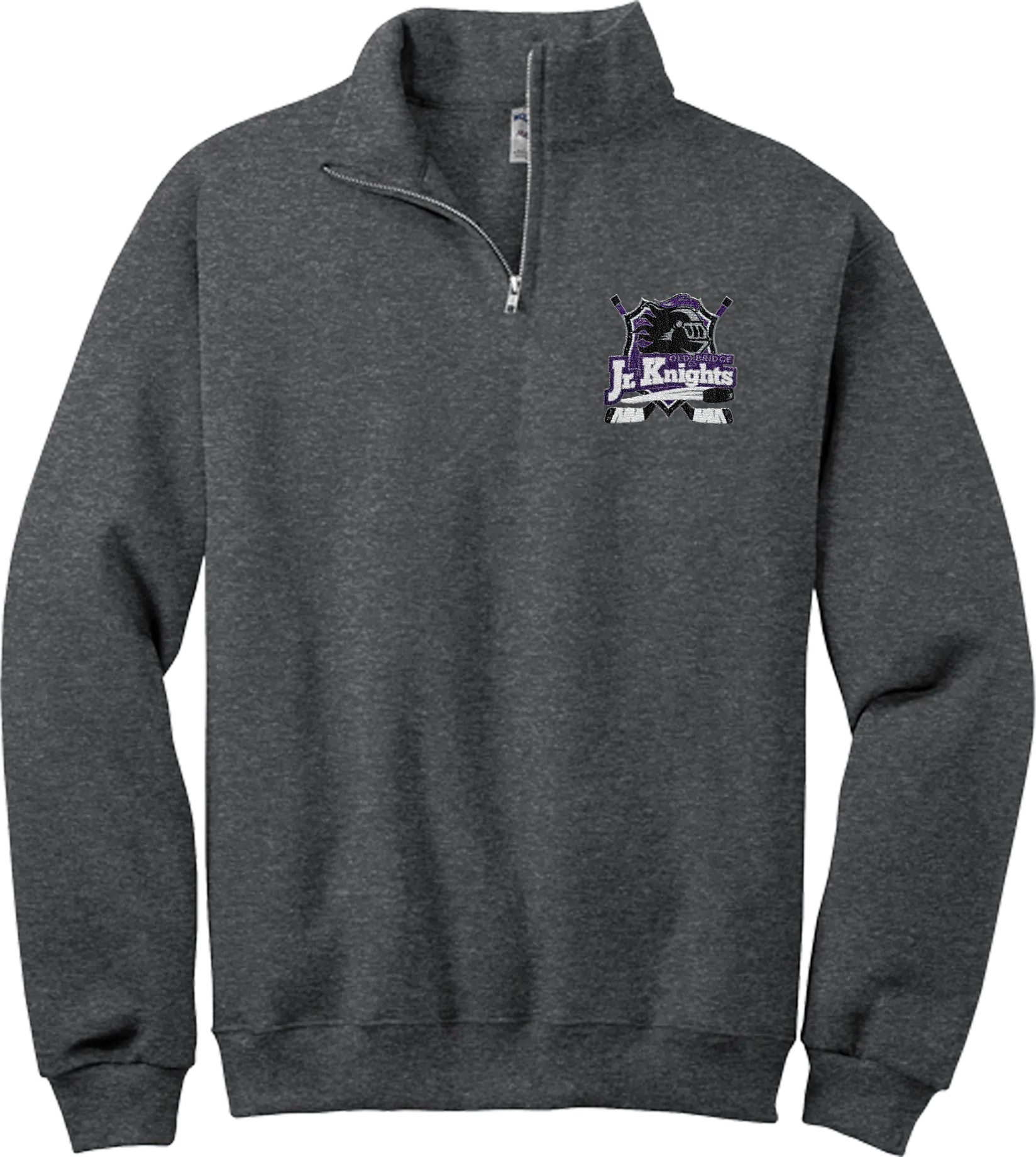 Old Bridge Jr. Knights NuBlend 1/4-Zip Cadet Collar Sweatshirt